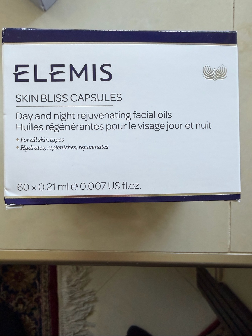 ELEMIS Skin Bliss Capsules Rejuvenating Skin Oil NWT